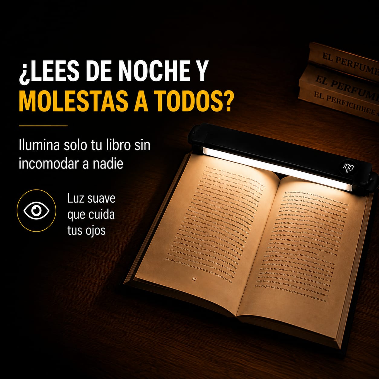 Luz de Lectura Nocturna Portátil